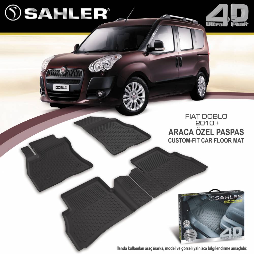 4.5D Sahler auto patosnice FIAT Doblo 2010-2022