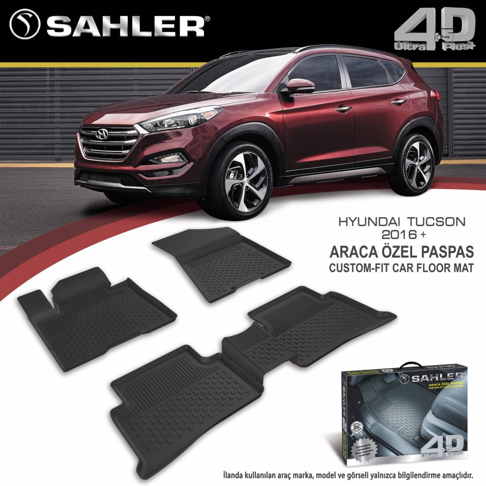 4.5D auto patosnice HYUNDAI Tucson 2016-2020