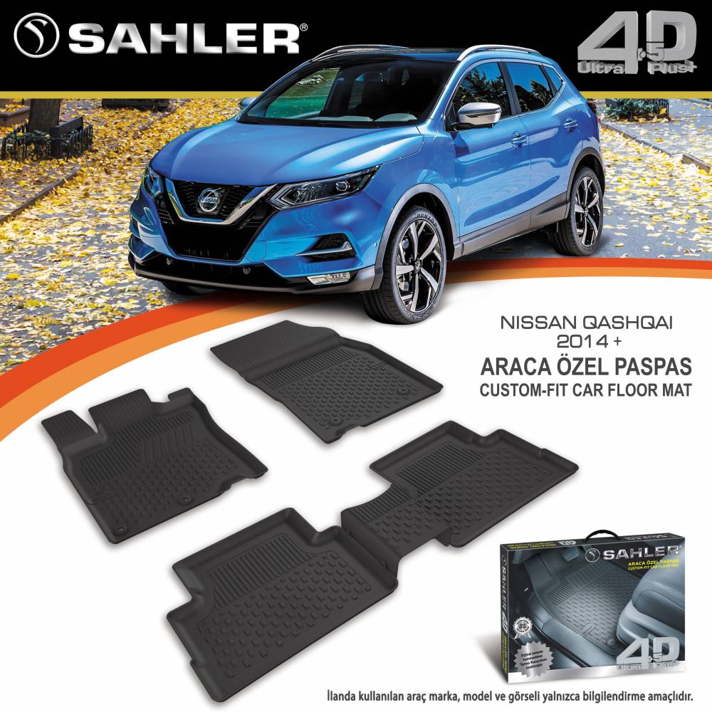 4.5D auto patosnice NISSAN Qashqai 2014-2020