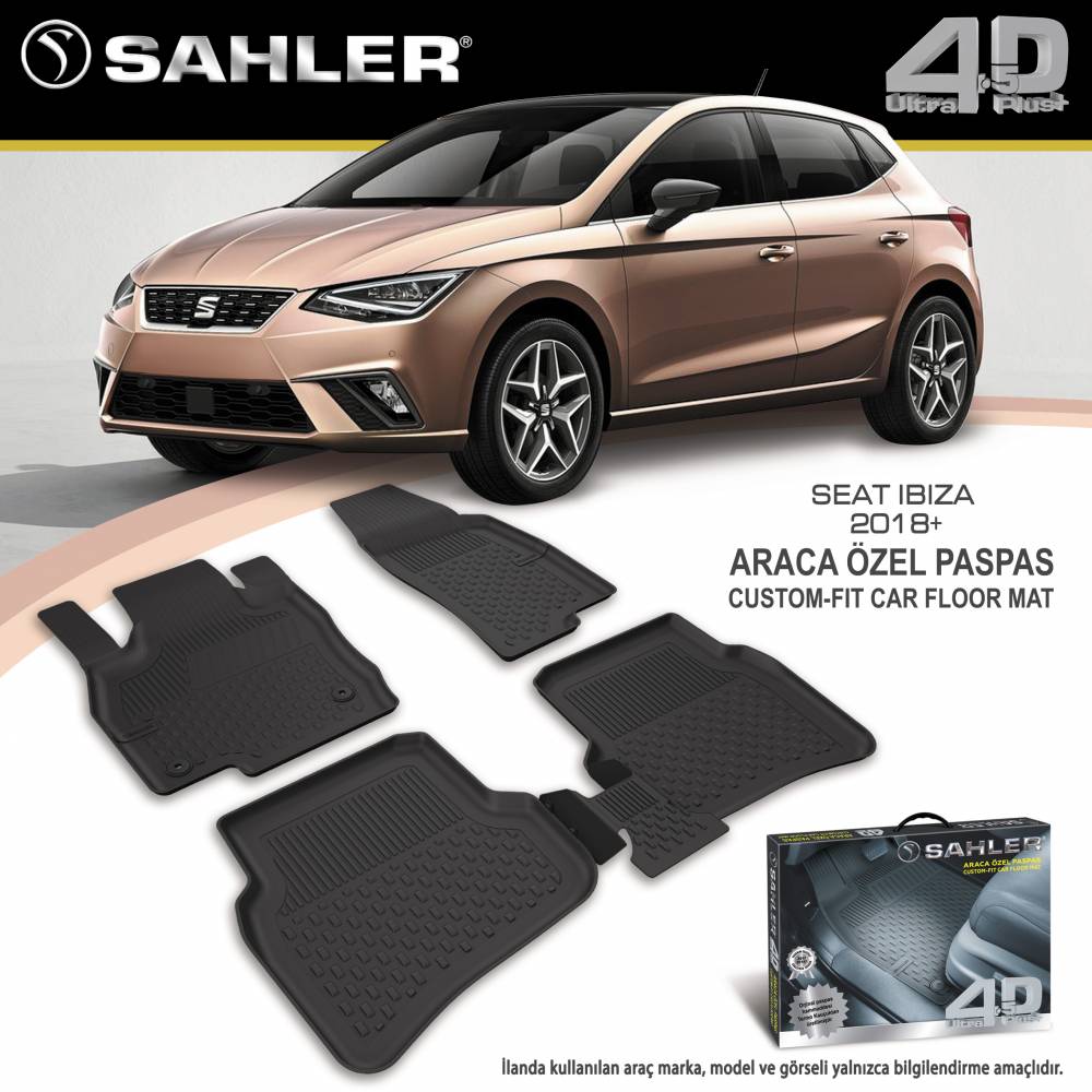 4.5D auto patosnice SEAT Ibiza 5 2017+