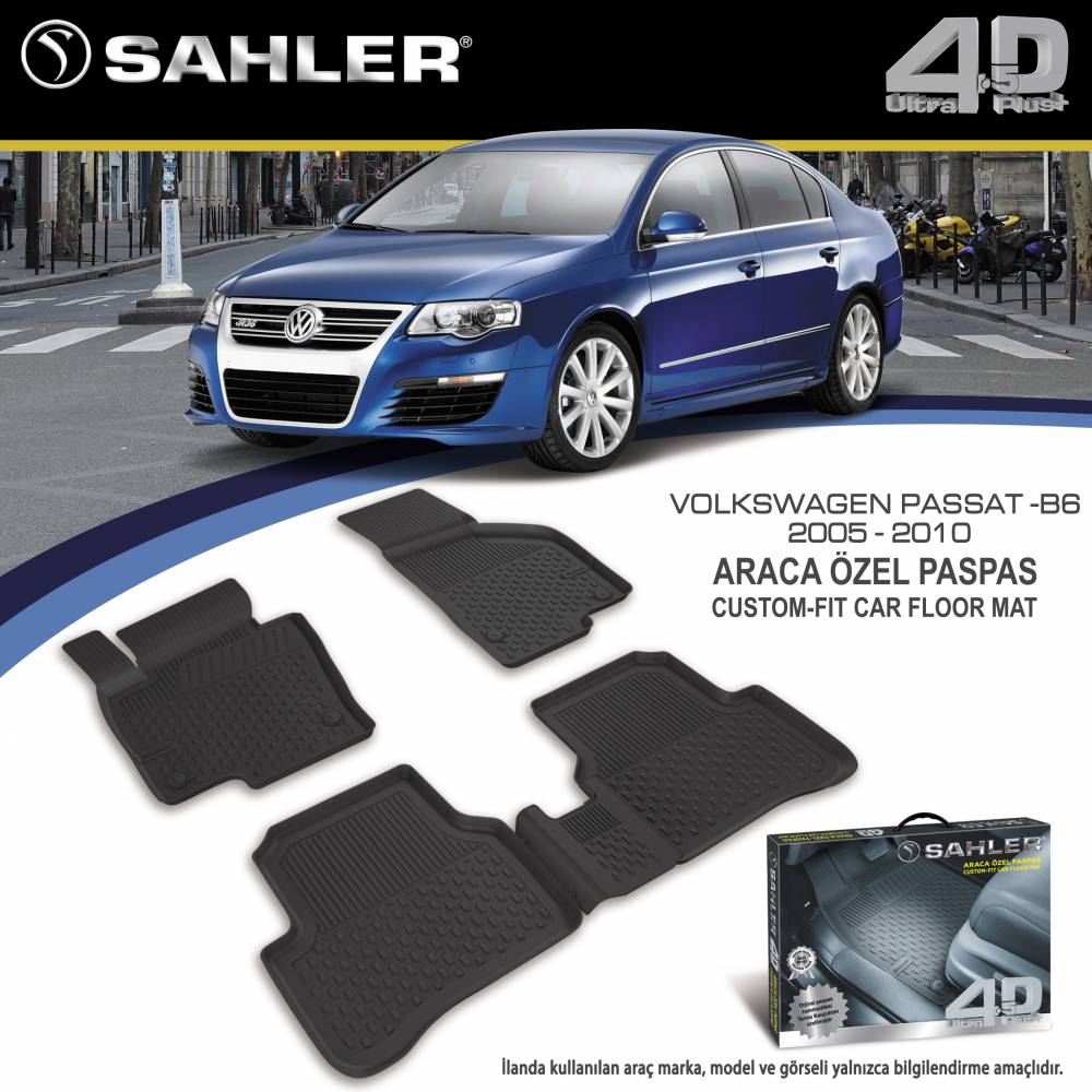 4.5D auto patosnice VOLKSWAGEN Passat B6 2005-2010