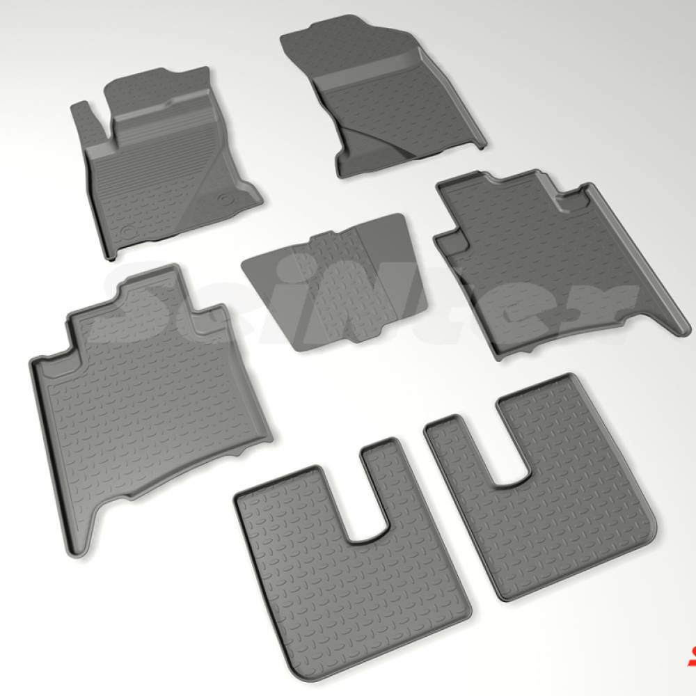 3D auto patosnice TOYOTA Fortuner 2 2017-