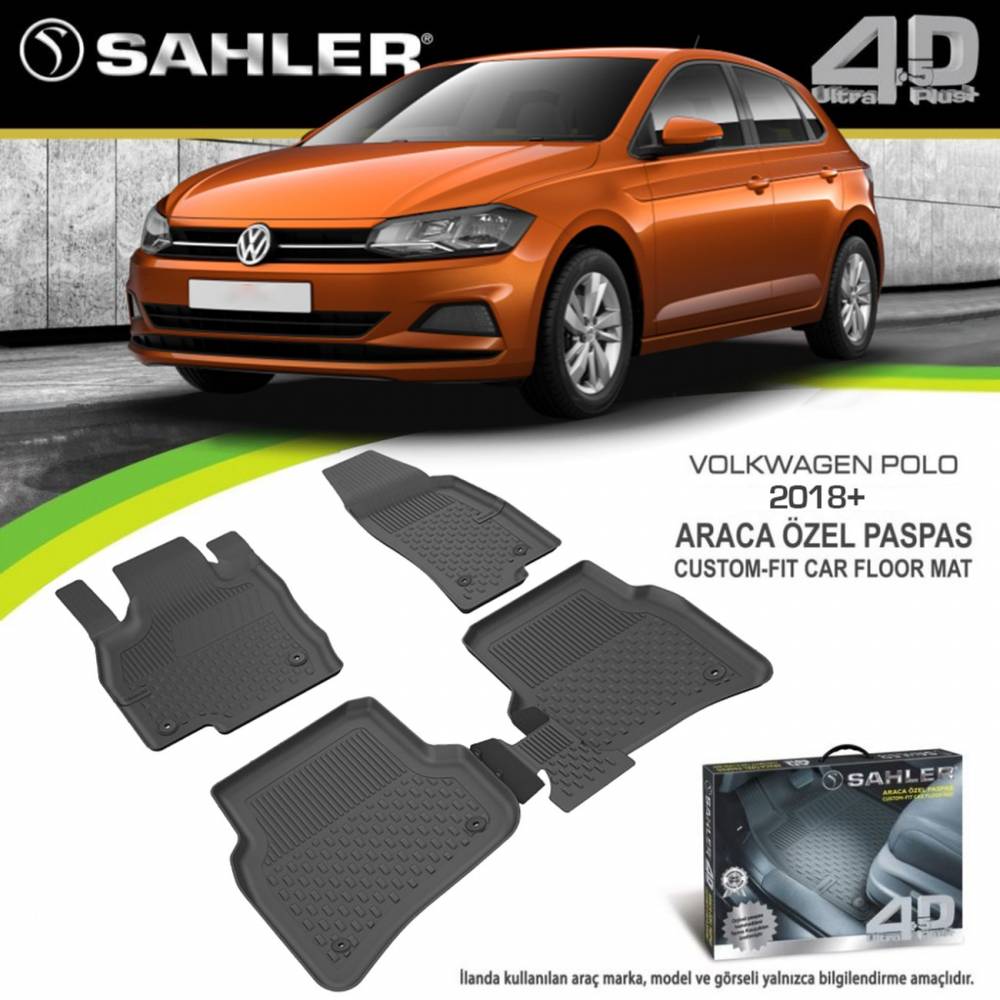 4.5D auto patosnice VOLKSWAGEN Polo 2017+