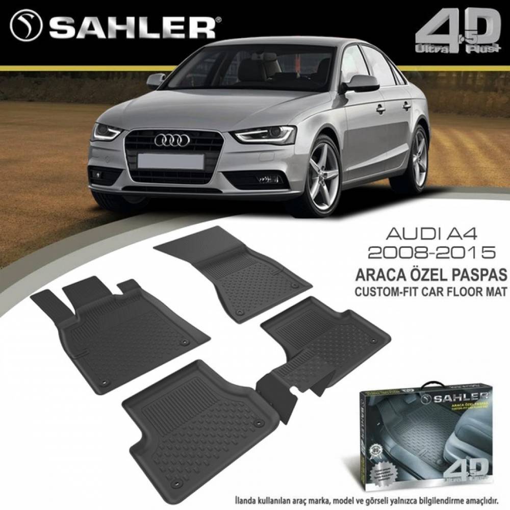 4.5D Sahler auto patosnice AUDI A4 2008-2015
