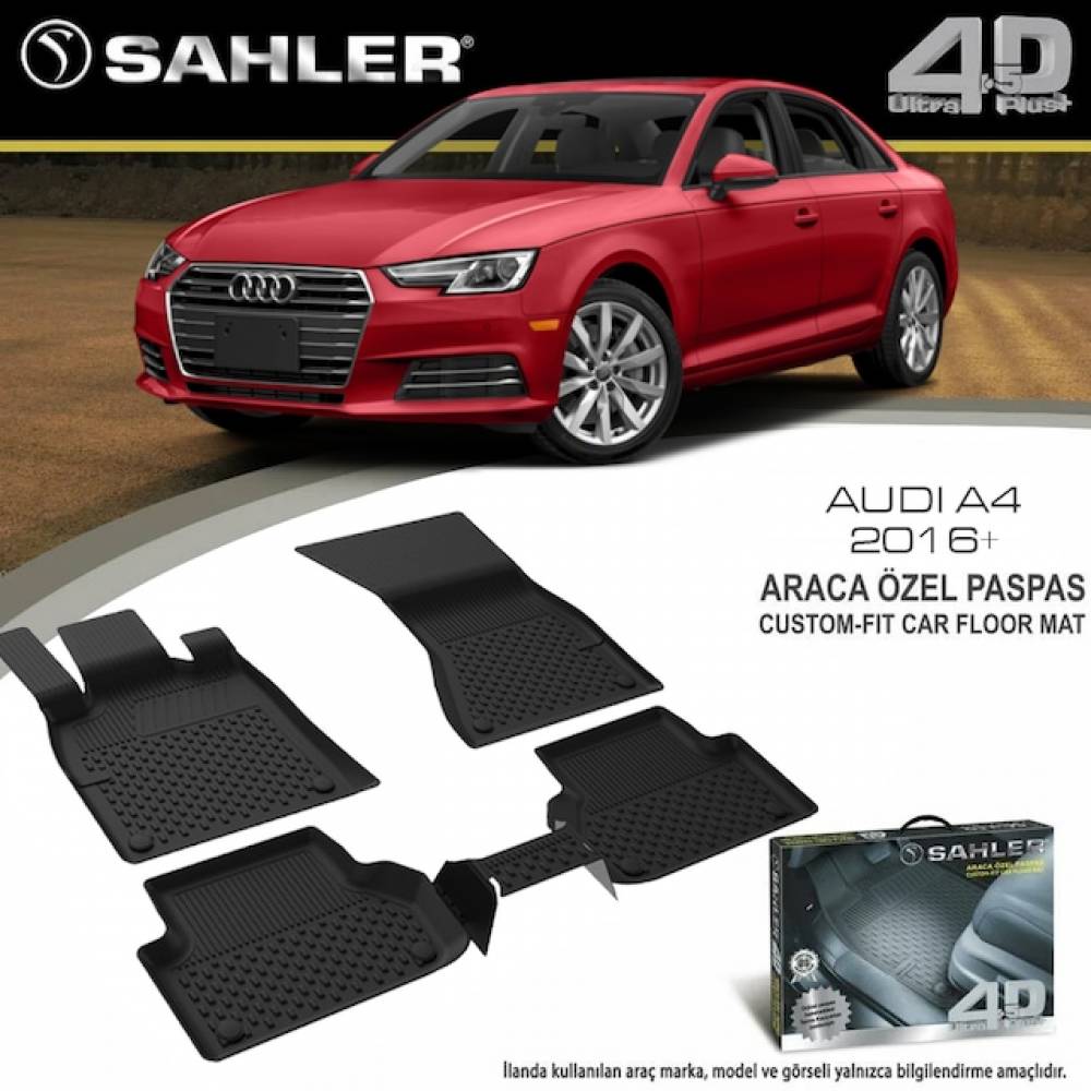 4.5D Sahler auto patosnice AUDI A4 2015+