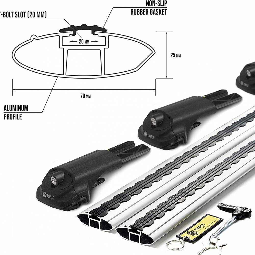 Krovni nosači DACIA SANDERO STEPWAY 2013-2020