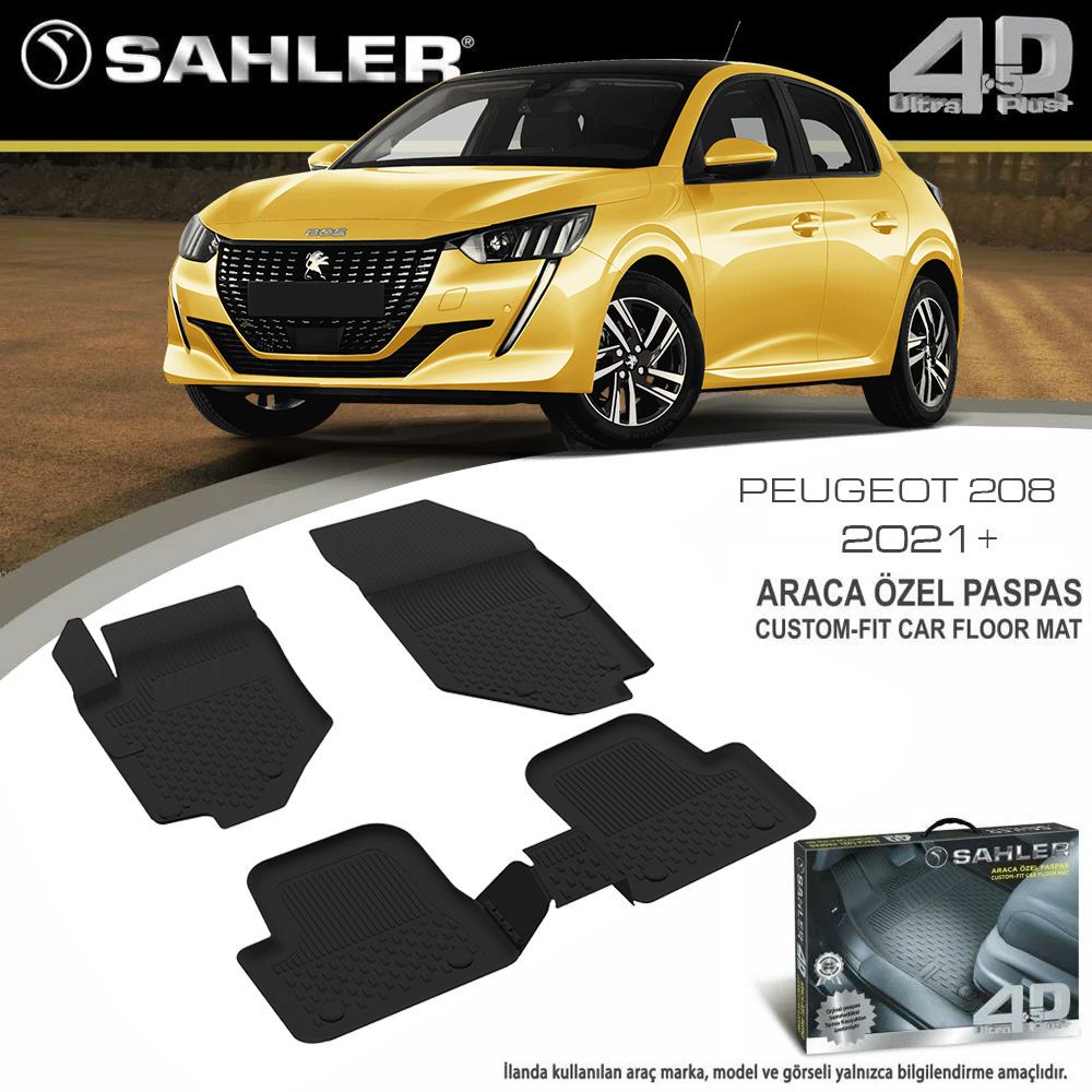 4.5D Sahler auto patosnice PEUGEOT 208 2021+