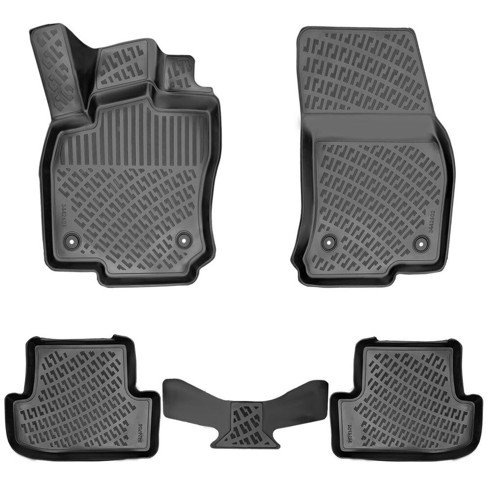 3D auto patosnice AUDI Q2 2015+