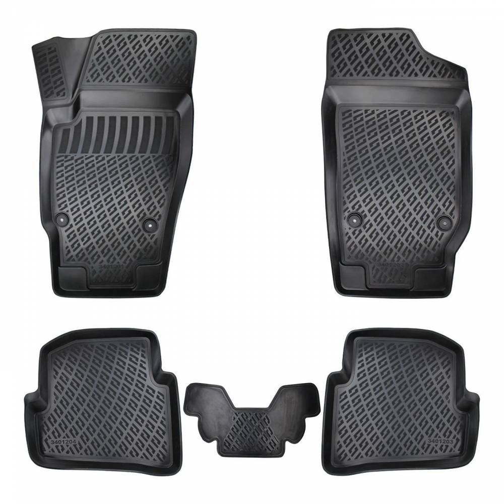 3D auto patosnice VOLKSWAGEN POLO 2002-2009